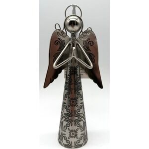 Regal Art & Gift Angel Bell 8.5" Heart Handcrafted Figurine Ornament